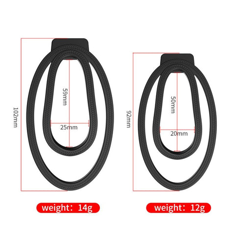 BDStyle Male Chastity Device With The Fufu Clip Small and Adjustable Ring - Male Chastity
