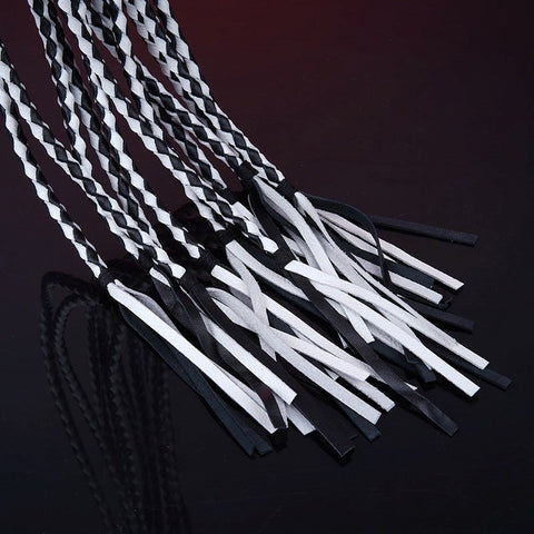 BDStyle Premium Leather Cat 12 Tails Bondage Whip with Multiple Tails - Whips And Crops