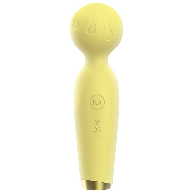 BDStyle Lilo Microphone Body Wand Massager Yellow Powerful Vibrator - - Body Wands