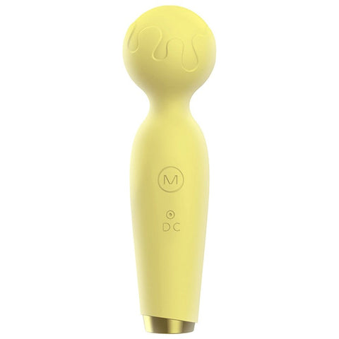BDStyle Lilo Microphone Body Wand Massager Yellow Powerful Vibrator - Body Wands