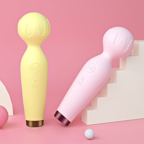 BDStyle Lilo Microphone Body Wand Massager Yellow Powerful Vibrator - Body Wands