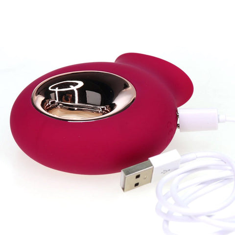 S Hande Clitoral Licking Tongue Vibrator with Nine Vibration Patterns - Clit Ticklers and Pulsators