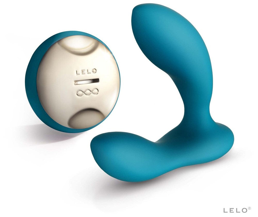 Lelo Hugo Remote Controlled Prostate Massager with SenseMotion Remote - - Prostate Sex Toys