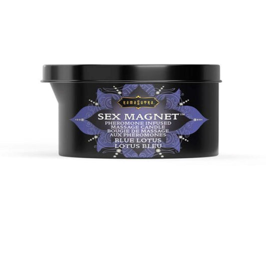 Kama Sutra Sex Magnet Massage Candle with Pour Sprout Blue Lotus Pheromone - - Sex Pheromones and Perfumes