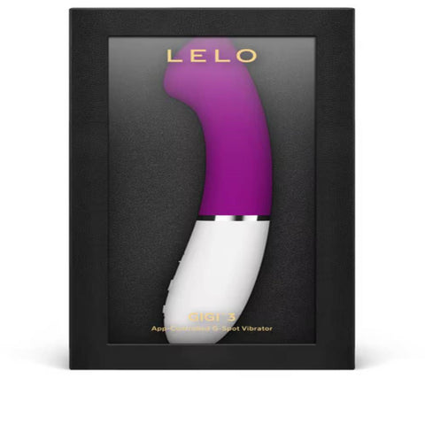 Lelo Gigi 3 Silicone G Spot Vibrator with App Control and Dual Function - G-Spot Vibrators