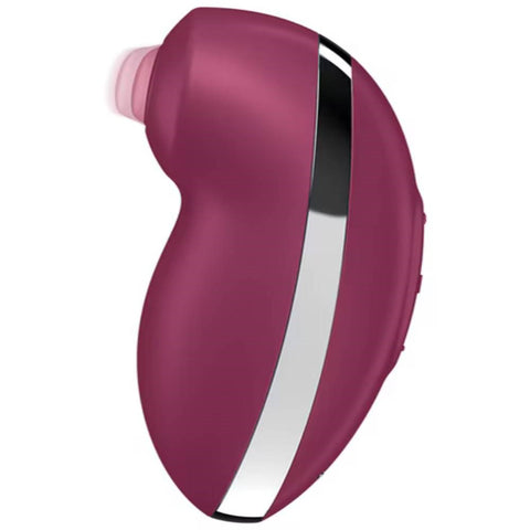 Satisfyer Tap and Climax 2 Clitoral Vibrator with Dual Action Technology - Clit Ticklers and Pulsators