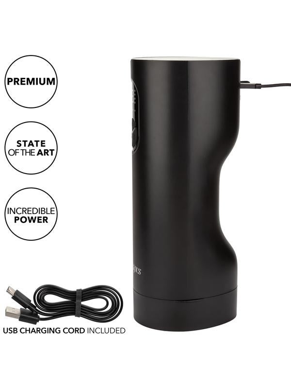 California Exotics Bionic Vibro Male Stroker with Oscillation & Suction - - Masturbators and Strokers