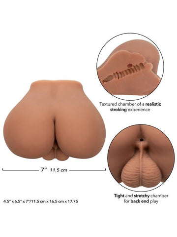 California Exotics Cheap Thrills The Mechanic Ass Stroker with Lifelike Balls - Realistic Butts And Vaginas