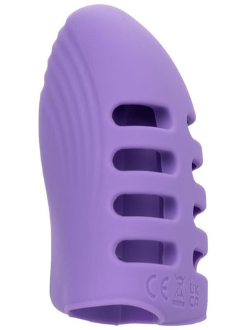 California Exotics Dr Laura Berman Rechargeable Finger Vibrator with Dual Ring - Finger and Tongue Vibrators