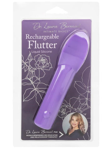 California Exotics Dr Laura Berman Rechargeable Flutter Massager - Clit Ticklers and Pulsators