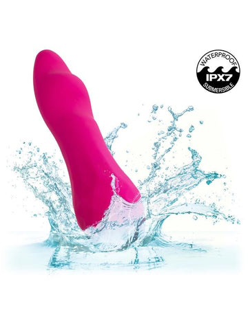 California Exotics Gia Curved Pleaser 12 Function G Spot Vibrator with Memory - G-Spot Vibrators