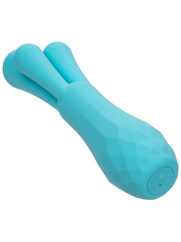 California Exotics Gia Triple Teaser Rechargeable Personal Vibrator 12 Modes - - Personal Massagers