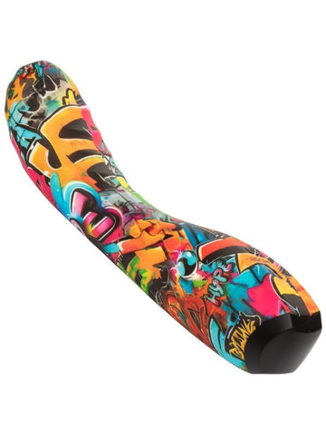 California Exotics Hype Ridgd G Curved G Spot Vibrator with Ridged Texture - G-Spot Vibrators