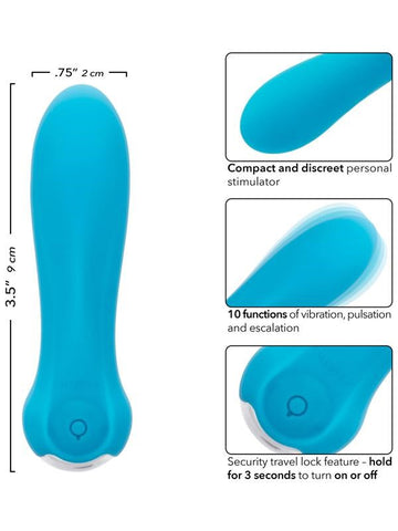 California Exotics Kyst Rocket Personal Stimulator Vibrator with 10 Patterns - Personal Massagers