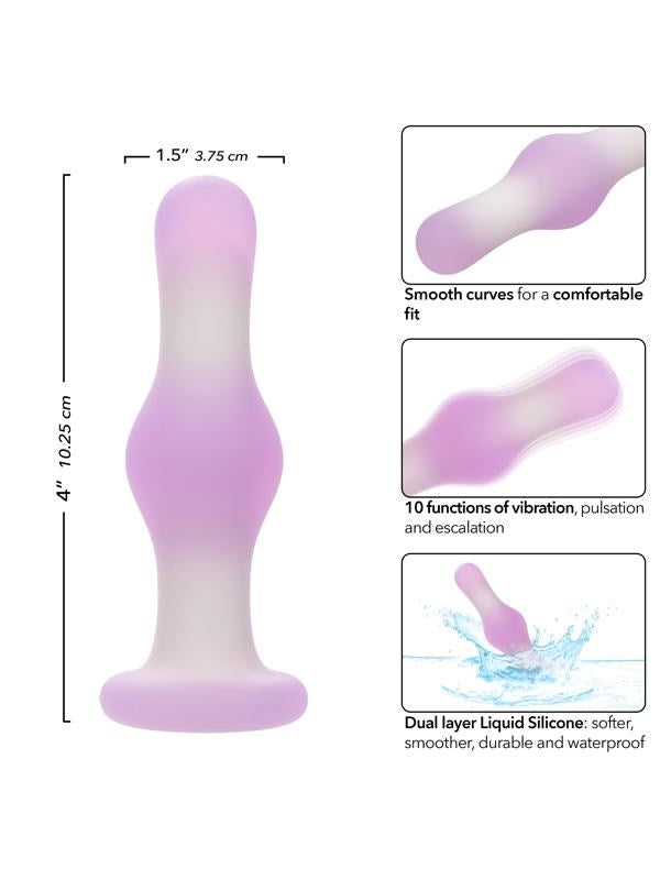 California Exotics Lavender Haze Bulb 10 Function Anal Probe with Memory Chip - Butt Plugs
