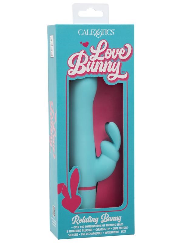 California Exotics Love Bunny Rotating Bunny Rabbit Vibrator with Dual Motors - - Rabbit Vibrators