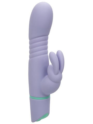 California Exotics Love Bunny Thrusting Bunny Adult Massager with Dual Motor - Rabbit Vibrators