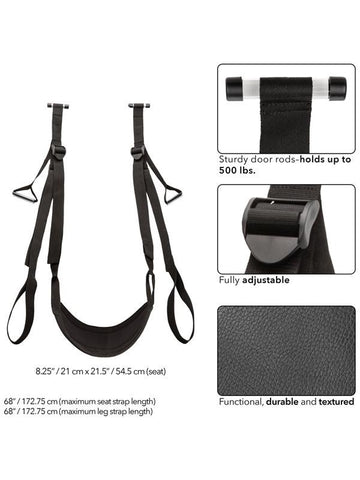 California Exotics Nocturnal Collection BDSM Play Sex Swing 500lb Capacity - Sex Swings And Slings