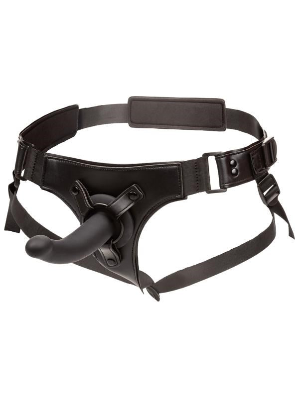 California Exotics Onyxxx Jock Strap On With Silicone Probe Premium Harness - Strap On Sextoys
