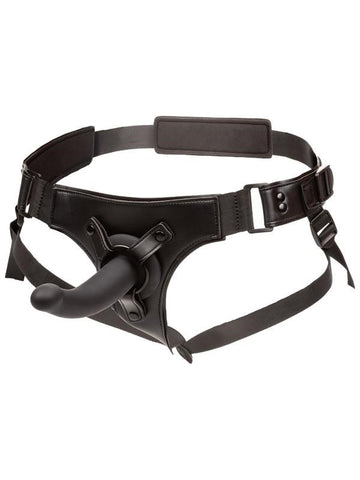 California Exotics Onyxxx Jock Strap On With Silicone Probe Premium Harness - Strap On Sextoys