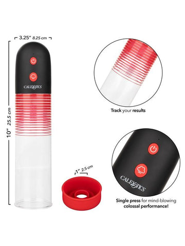 California Exotics Optimum Series Big Mans Rechargeable EZ Penis Pump - Penis Pumps And Stretchers