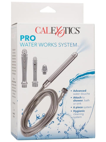 California Exotics Pro Water Works Enema and Douche System Professional Grade - Enemas and Douches