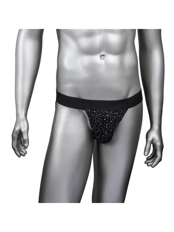California Exotics Radiance Mens Jock Strap with Rhinestone Accents - Jocks and G-Strings