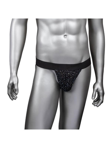 California Exotics Radiance Mens Jock Strap with Rhinestone Accents - Jocks and G-Strings