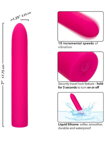 California Exotics Rechargeable Classic Chic Standard Bullet Vibrator - Bullet Vibrators