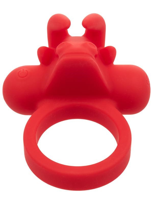 California Exotics Silicone Rechargeable The Matador Erection Enhancer Ring - - Vibrating Cock Rings