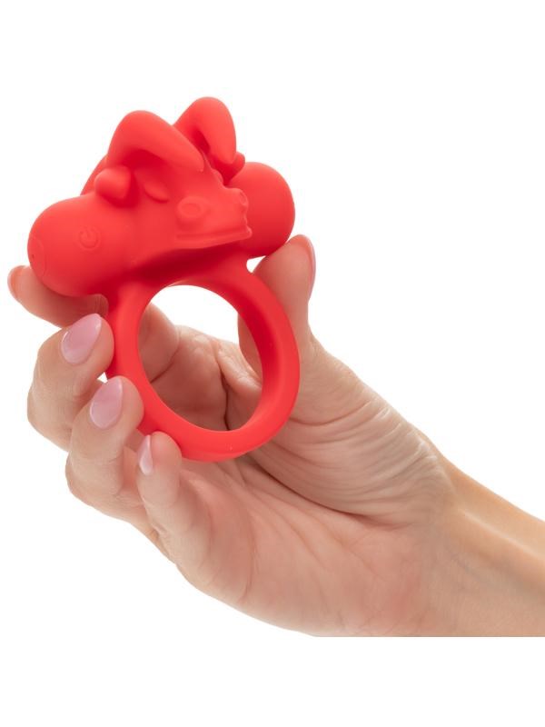 California Exotics Silicone Rechargeable The Matador Erection Enhancer Ring - - Vibrating Cock Rings