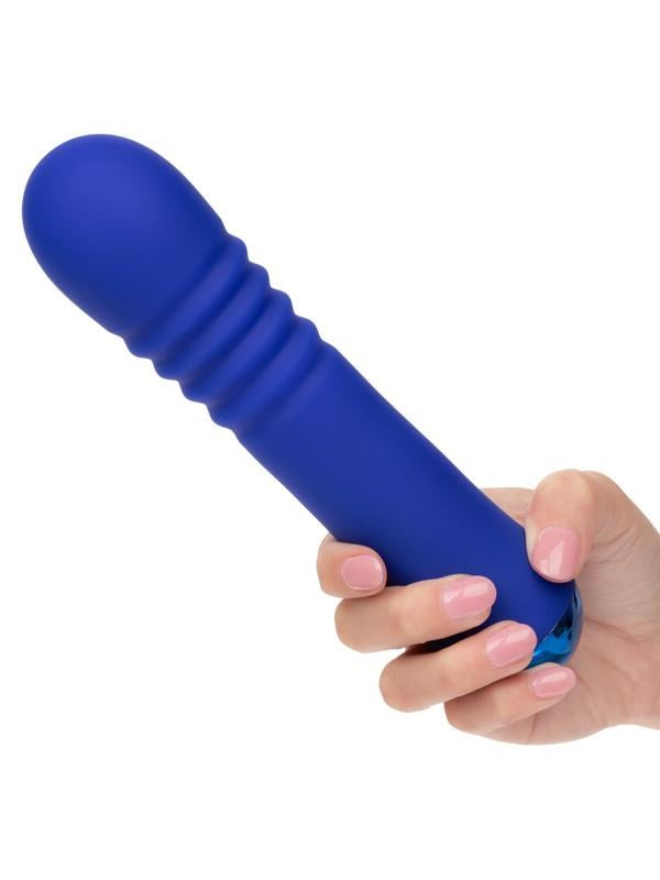 California Exotics Thicc Chubby Thrusting Body Wand Massager with Dual Motors - Body Wands
