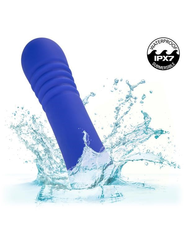 California Exotics Thicc Chubby Thrusting Body Wand Massager with Dual Motors - Body Wands