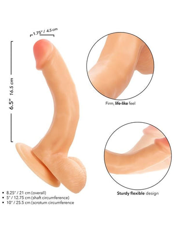 California Exotics Working Stiff The Delivery Man Realistic Dildo with Suction Cup - Realistic Dildos