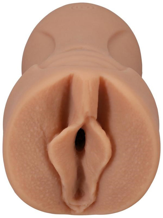 Doc Johnson Signature Strokers Kenzie Anne ULTRASKYN Pocket Pussy Stroker Vanilla - - Masturbators and Strokers