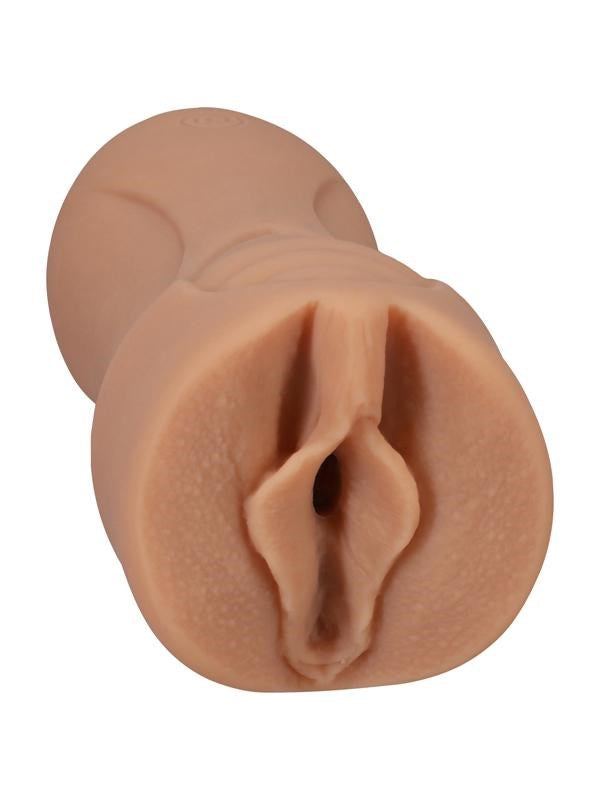 Doc Johnson Signature Strokers Kenzie Anne ULTRASKYN Pocket Pussy Stroker Vanilla - - Masturbators and Strokers