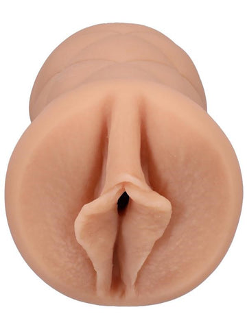 Doc Johnson Stella Barey Pocket Pussy Masturbator Vanilla - Masturbators and Strokers