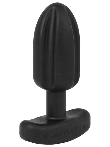 Electrastim Silicone Noir Tartarus Quadri Polar Butt Plug with E Stim - Butt Plugs