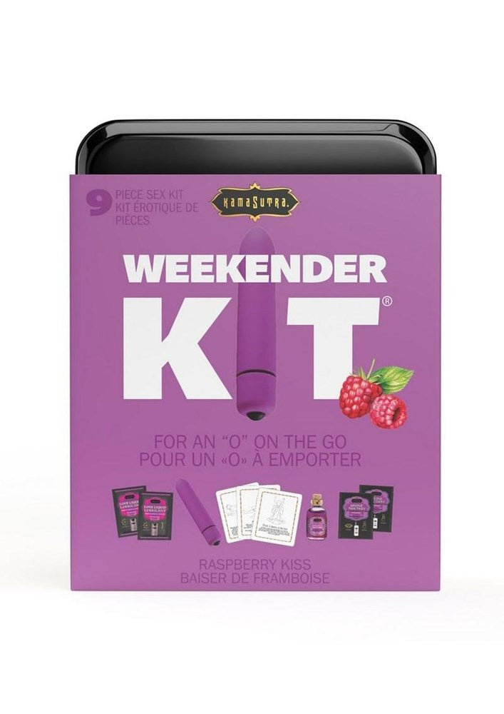 Kama Sutra Weekender Massage Oils & Vibrator Set 12 Prepack Complete Intimacy Kit - - Sex Kits