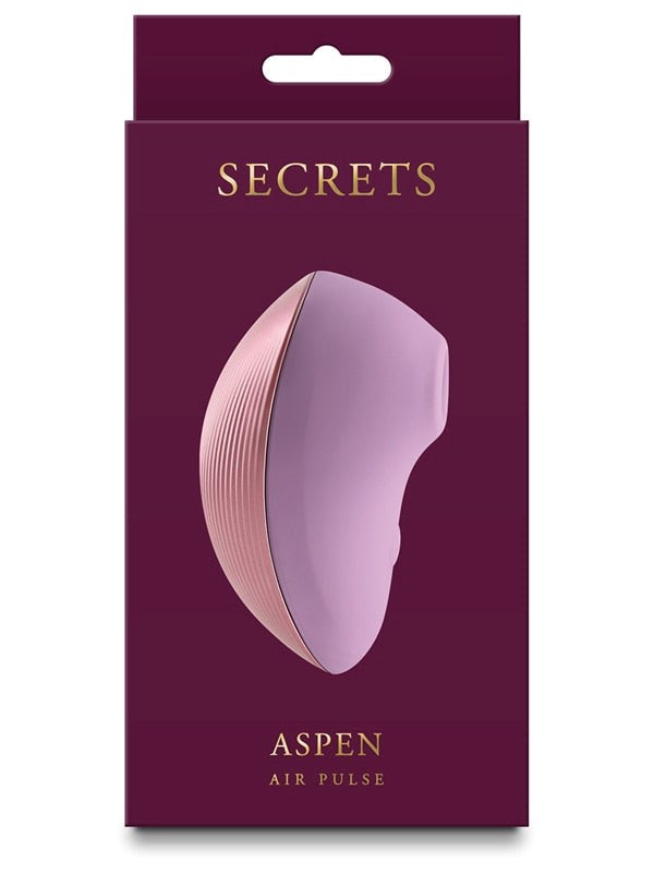 NS Novelties Secrets Aspen Clitoral Massager Lavender Air Pulse Technology - - Clit Ticklers and Pulsators