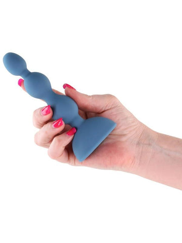 NS Novelties Secrets Kai Anal Vibrator Dark Teal Graduated Prostate Stimulation - Anal Vibrators