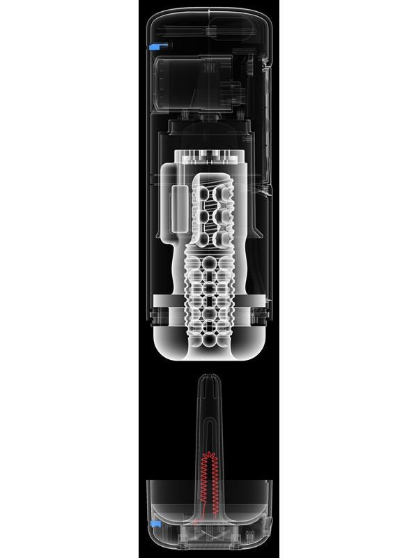 Pipedream Products PDX Elite Milk Me Hotter Vibrating Male Masturbator Black - Masturbators and Strokers