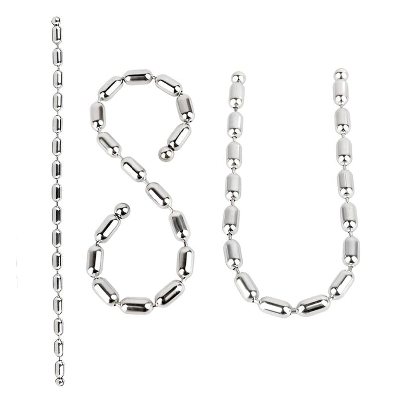 BDStyle Beaded Dilator Stainless Steel Urethral Beads Medical Grade Sound - - Urethral Sounds