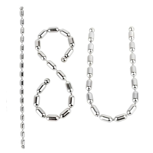 BDStyle Beaded Dilator Stainless Steel Urethral Beads Medical Grade Sound - - Urethral Sounds