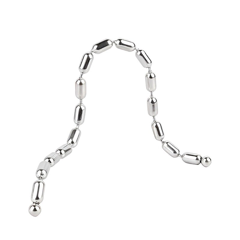 BDStyle Beaded Dilator Stainless Steel Urethral Beads Medical Grade Sound - - Urethral Sounds