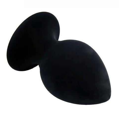 BDStyle Loving Joy Silicone Butt Plug Black Premium Prostate Stimulation - Butt Plugs