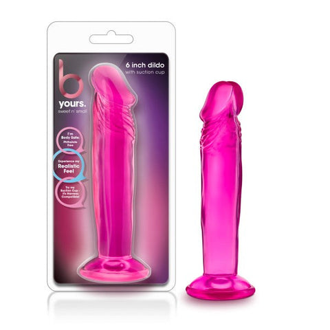 Blush Novelties B Yours Sweet n Small 15.2 cm Realistic Dong with Suction Cup - Realistic Dildos