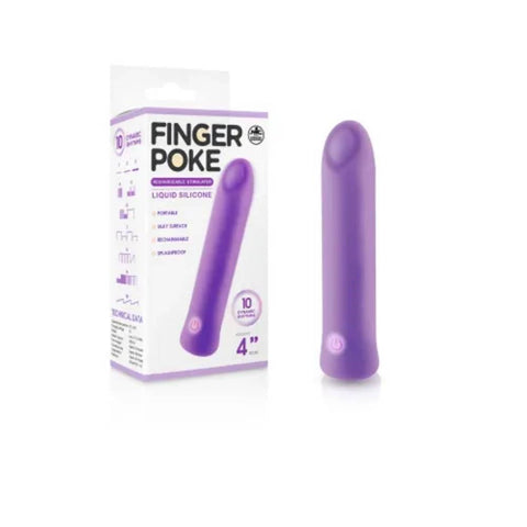 NANMA Corporation Excellent Power Finger Poke 10 cm USB Rechargeable Vibrating Bullet - Bullet Vibrators