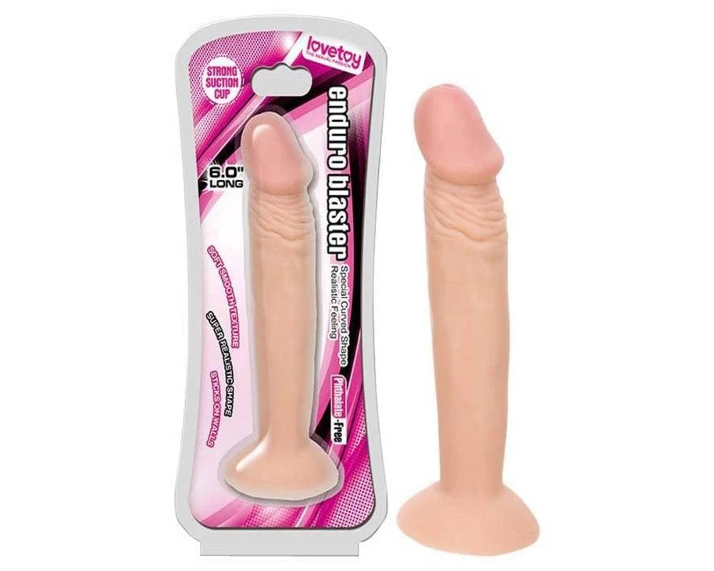 Lovetoy Enduro Blaster Realistic Dong Flesh Waterproof Dildo for Penetration - - Realistic Dildos