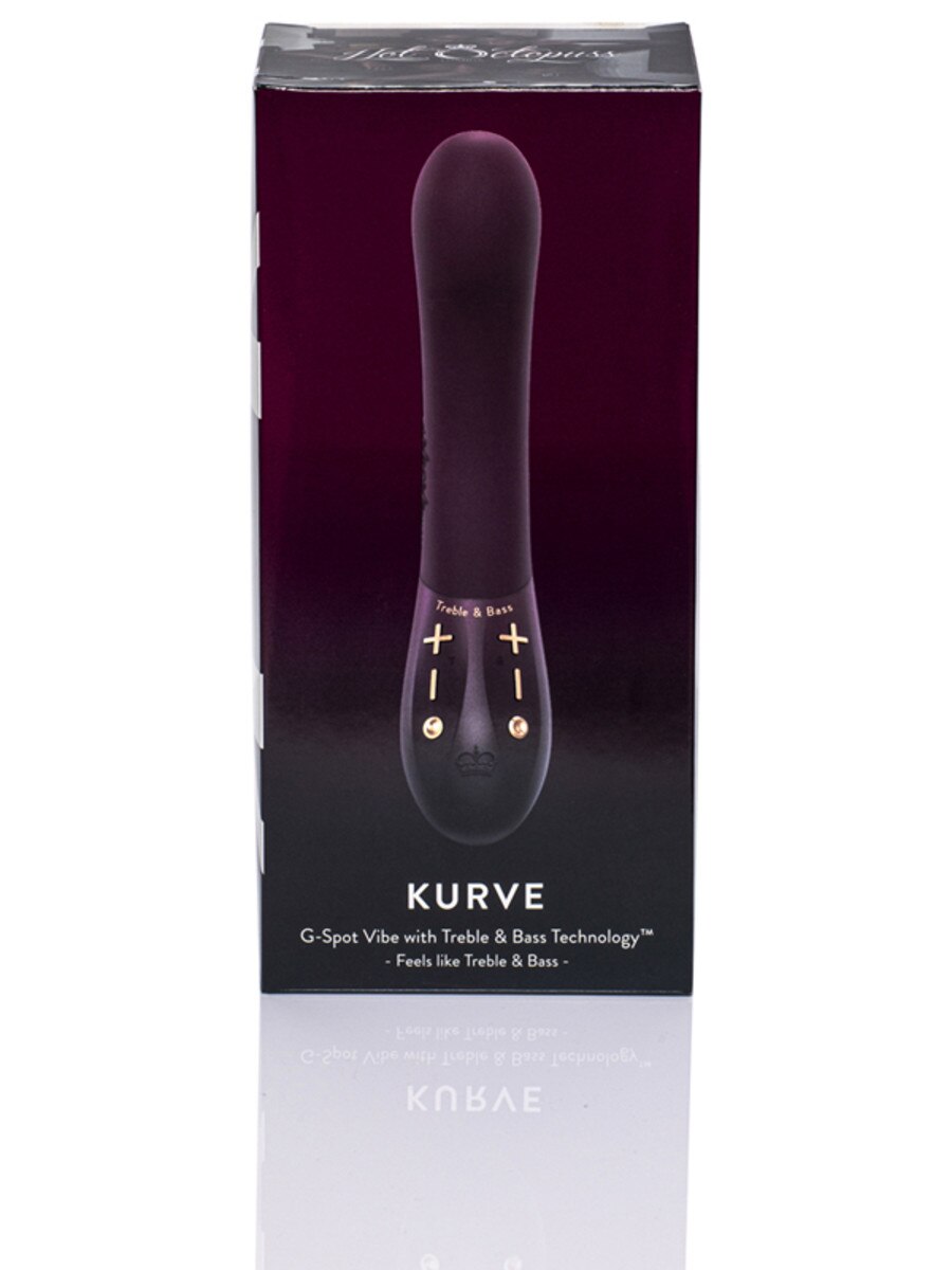 Hot Octopuss Kurve Waterproof Silicone G Spot Vibrator - G-Spot Vibrators